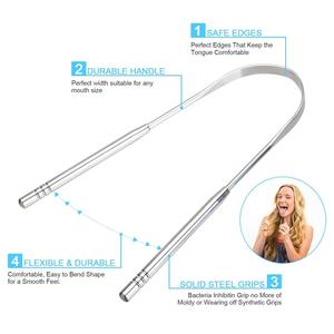 Best Selling Products Tongue <b>Scraper</b> - Stainless Steel Tongue Cleaner and <b>Scraper</b> Stainless Steel Tongue Cleaner - Product Image 3