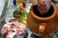 Tajine marocain fait main, émaillé à Marrakech, en céramique, certifié CEE, couleur personnalisable, pour la cuisson, ensembles de vaisselle marocaine