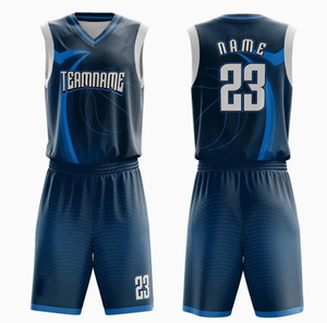 Sublimation complète Sequin Pratique Réversible Couleur Mustad Logo personnalisé Uniformes Gris Ensemble de maillots de basket-ball pour hommes - Product Image 2