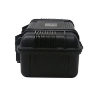 CHIYUE Chiyue-GC-3 Petite boîte à outils multifonctionnelle en plastique rigide antichoc, résistante à la poussière, étanche, noire, 280x130x100mm