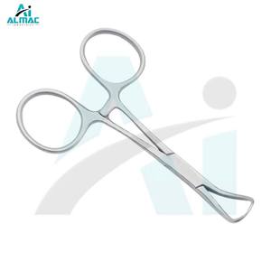 Fórceps de toalla de alta calidad ALMAC para uso quirúrgico hechos de acero duradero para un rendimiento confiable en quirófanos - Product Image 1