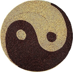 High Standard Best Quality Double Color in Polyester <b>Bead</b> <b>Placemat</b> Christmas Indoor Decorative Door Mat Dining Table Home Hotel - Product Image 1