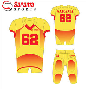 Uniforme de fútbol americano, ropa deportiva profesional personalizada por sublimación con equipos de fútbol americano - Product Image 2