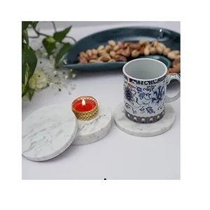 Modern Design Square Stone <b>Coasters</b> Wholesale Tabletop Mats & Pads for Tea <b>Drink</b> Home Decor Kitchen Use <b>Coasters</b> - Product Image 2