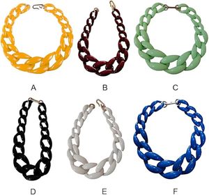 Epoxy Resin <b>Chain</b> Necklace for Ladies Handmade Design Fashion Jewelry Export Quality Resin Necklace Custom Color <b>Cheap</b> Price - Product Image 6