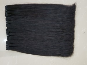 Extensiones de Cabello Humano Remy Virgen Sin Procesar de Alta Calidad, Naturales, Lisas, con Doble Trama a Máquina, Todos los Colores, Teñibles, 100 Gramos - Product Image 5