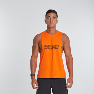 <b>Men's</b> 100% Cotton Summer Sports <b>Tank</b> <b>Top</b> Best Manufacture Wholesale Low Price Casual Base Sleeveless Knitted Design Breathable - Product Image 6