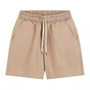 NH86 Upgraded <b>khaki</b> nylon <b>shorts</b> above knee length with reinforced stitching menswear style designed for comfort and durability - Product Image 3