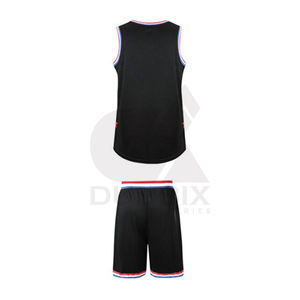 Ensembles d'uniformes de basket-ball respirants pour hommes, grande taille en gros uniformes de basket-ball durables - Product Image 3