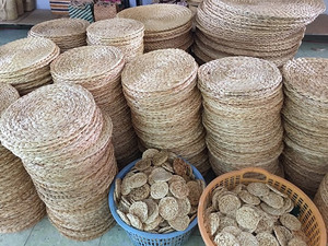 Napperons tissés rectangulaires faits à la main du Vietnam Style coréen pour mariage ou usage domestique Prix - Product Image 2