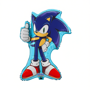 Globo de Aluminio Sonic de 84 cm, Decoración para Fiestas, Bolsa de 2 Piezas - Product Image 2