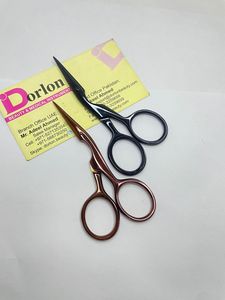 Haute qualité professionnel petit ciseaux en acier inoxydable noir Plasma or Rose cigogne broderie lame tranchante meilleur ciseaux à coudre - Product Image 5