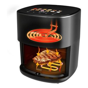 Friteuse à air Duoheat 2200W CECOFRY&GRILL 6,5L 6500 Noir EU01 100500 - Product Image 3