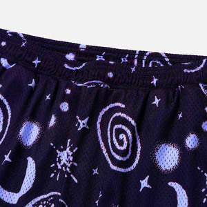 Pantalones cortos de malla de verano para hombre, pantalones cortos deportivos de poliéster con bolsillo y logotipo personalizado para entrenamiento, baloncesto, gimnasio, diseño de malla transpirable - Product Image 5