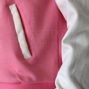 Chaqueta con letras al mejor precio, chaqueta con letras de manga larga, Impresión de logotipo personalizado, chaqueta con letras de nuevo diseño - Product Image 5