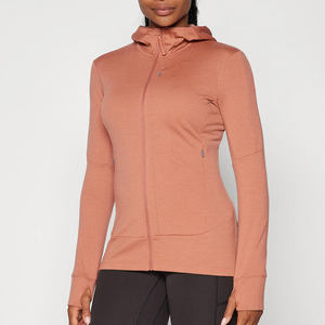 Sudaderas con Capucha Personalizadas de Alta Calidad para Mujer, Estilo Urbano, 100% Algodón, Cuello Alto, Cierre de Cremallera, Logotipo Bordado, Anti-Pilling, Transpirables - Product Image 5