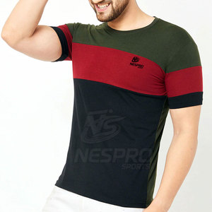 เสื้อยืดผู้ชายสีพื้น ดีไซน์ล่าสุด ผ้าฝ้าย 100% แห้งเร็ว ระบายอากาศดี เป็นมิตรกับสิ่งแวดล้อม ทนทาน เหมาะสำหรับกิจกรรมกลางแจ้ง NES PRO SPORTS - Product Image 2