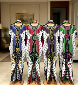 Vêtements africains, <span class=keywords><strong>robe</strong></span> pour femmes grandes tailles, imprimé traditionnel nigérian, caftan, abaya, <span class=keywords><strong>robe</strong></span> musulmane, <span class=keywords><strong>robe</strong></span> longue africaine pour femmes, 2024 - Product Image 4