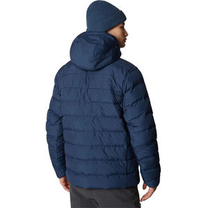 Custom <b>Men's</b> Logo Stand Collar Winter Puffer <b>Jacket</b> Premium Quality High Demand Fashionable Warm Comfortable <b>Jacket</b> - Product Image 3