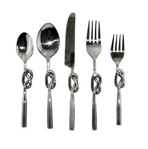Ensemble de couverts élégant en acier inoxydable avec finition miroir élégant, parfait pour les repas à la maison et les fêtes de mariage, fournitures de cuisine - Product Image 5