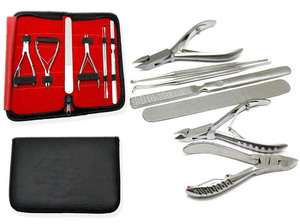 Juego básico de instrumentos de Podología de acero inoxidable, kit de herramientas para eliminar uñas de los pies, instrumentos quirúrgicos manuales para uso profesional - Product Image 5