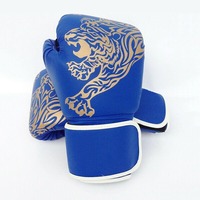 Gants de boxe professionnels en PVC pour entraînement MMA et sparring pour femmes, logo et couleurs personnalisés, tailles 8oz-16oz