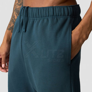 Pantalones Deportivos Casuales de Cintura Elástica Rectos de Primera Calidad para Entrenamiento en el Gimnasio, Transpirables, Ecológicos, Cómodos para Uso Diario - Product Image 3