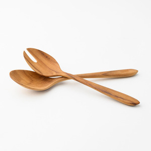 Competitive price wooden <b>salad</b> <b>spoon</b> & fork with long handle best choice wood server tosser set for <b>salads</b> - Product Image 6