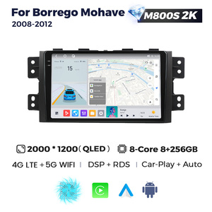 MEKEDE MS-Reproductor multimedia para coche, Radio con pantalla <span class=keywords><strong>Mp3</strong></span>, 10 pulgadas, 1DIN, para KIA Borrego Mohave 2008-2012 - Product Image 4