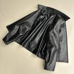 Real Leather Flight <b>Jacket</b> Fashionable Bomber Style Outerwear <b>for</b> Men <b>Women</b> Comfortable Warm Lined Leather Coat - Product Image 3