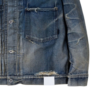 แจ็กเก็ตยีนส์เนื้อแข็งระบายอากาศได้ดีสำหรับผู้ชายแจ็กเก็ตยีนส์แฟชั่นระบายอากาศได้ดี - Product Image 6