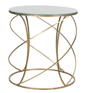 Mesas de metal de malla de alambre ideales para la decoración contemporánea de construcción fuerte con colores personalizados y tops personalizados - Product Image 1