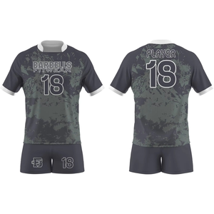 Vente en gros d'uniformes de rugby personnalisés, maillots d'équipe respirants et shorts sublimés, maillot de rugby personnalisé - Product Image 6