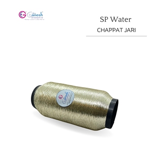 Bordado de alta tenacidad SP Water Chapat Jari MS Tipo Poliéster Chapat Jari con Lurex S y ST Tipo Metálico Chapat Jari - Product Image 3