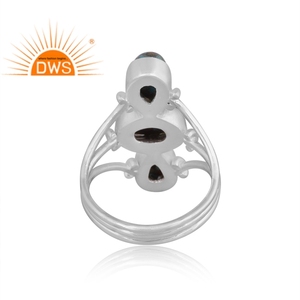 New Arrival Fine Sterling Silver Natural Boulder <b>Turquoise</b> Gemstone Statement <b>Ring</b> Custom Jewelry Manufacturer - Product Image 5