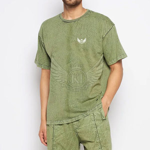 Concevez votre propre logo T-shirt délavé à l'acide pour les jeunes T-shirt léger de la meilleure qualité - Product Image 1