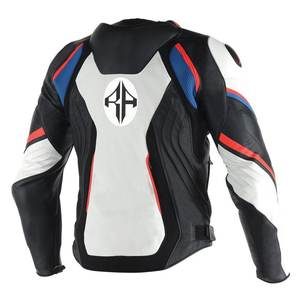 Chaquetas de moto de cuero genuino de talla grande para hombre, impermeables, de alta calidad, de RIVIAN ATLANTIC - Product Image 2