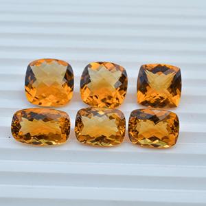 เบาะพลอยสีเหลืองมะนาวธรรมชาติขนาด10มม. 15มม. 20มม. สำหรับร้านค้าอัญมณีเหลี่ยมเพชรพลอยสีทองแบบออนไลน์ - Product Image 3