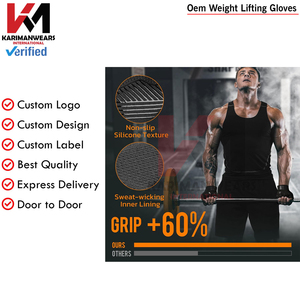 Workout Gloves <b>Men</b> Women Premium Weight Lifting Gloves Excellent Grip Lightweight Design Fitness Training Cycling Pull Ups - Product Image 5