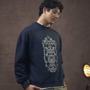 เสื้อสเวตเชิ้ตคอกลมผ้าฝ้าย 100% พิมพ์ลายโลโก้ตามสั่ง ทรงปกติสำหรับผู้ชาย ไซส์ XS ผ้าฟลีซสำหรับฤดูหนาว ลายพิมพ์แบบนูน 3 มิติ - Product Image 3