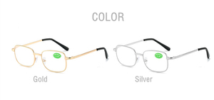 <span class=keywords><strong>Lunettes</strong></span> <span class=keywords><strong>de</strong></span> lecture presbytes couleur or 18 carats personnalisées bon marché montures en métal verre véritable <span class=keywords><strong>lunettes</strong></span> <span class=keywords><strong>de</strong></span> lecture verres en cristal lecteurs <span class=keywords><strong>lunettes</strong></span> unisexe - Product Image 2
