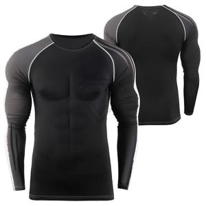 Camiseta de Manga Larga para Hombre, Protección UPF, Spandex, Poliéster, Transpirable, Personalizable - Product Image 1