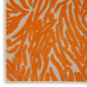พรมนูริซัน อะโลฮ่า 2'8 x 4' สีส้ม สไตล์ร่วมสมัย - Product Image 4