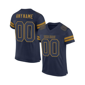 เสื้อเจอร์ซีย์ฟุตบอลอเมริกันขนาดใหญ่พิเศษทันสมัยเสื้อเครื่องแบบรักบี้ตาข่ายโพลีเอสเตอร์ระบายอากาศใส่สบาย - Product Image 3