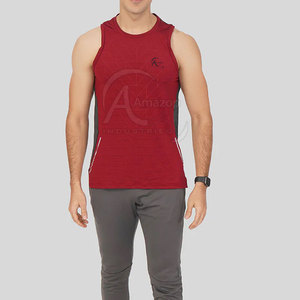 Débardeur de sport respirant à séchage rapide, vente en gros à bas prix, débardeur sans manches pour homme, vêtements de sport - Product Image 5