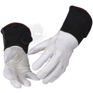 Nouveauté, gants de soudage de haute qualité, en cuir de vache et doublure en polaire, protection contre les éclaboussures de métal fondu, design personnalisable pour adultes - Product Image 6