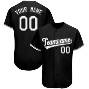 Top venta nuevo diseño sublimación uniforme de béisbol manga corta 100% poliéster Dry-Fit transpirable béisbol Softball Jersey - Product Image 3