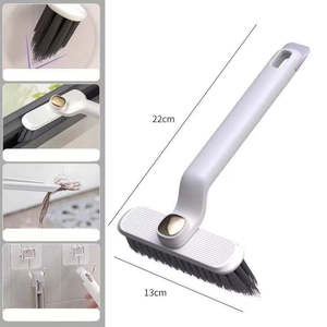 21 pezzi piccolo Set per la pulizia della casa con fessure a setole dure spazzola per la pulizia con manico lungo stracci per il lavaggio del filo per fessure del pavimento - Product Image 5