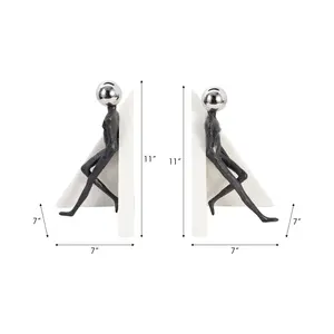 Aluminium Gold-Plated Religious Antique <b>Book</b> Stand 3D Sculpture for Schools Universities Study <b>Room</b> Decor Zahid Exports - Product Image 6