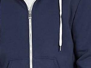 Sweat-shirts à capuche surdimensionnés pour hommes personnalisés, brodés, pull-over, vente en gros bon marché, hauts à capuche vierges, mode, couleur unie - Product Image 2